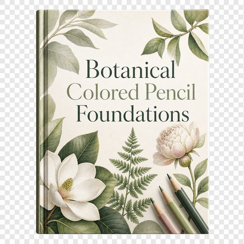 Botanical Colored Pencil Foundations ebook cover